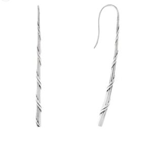 Peter Thomas Roth Signature Romance Taper Stick Earrings in Sterling Silver